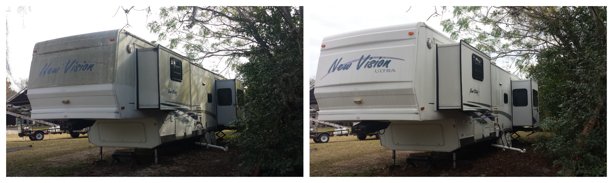 RV  washing